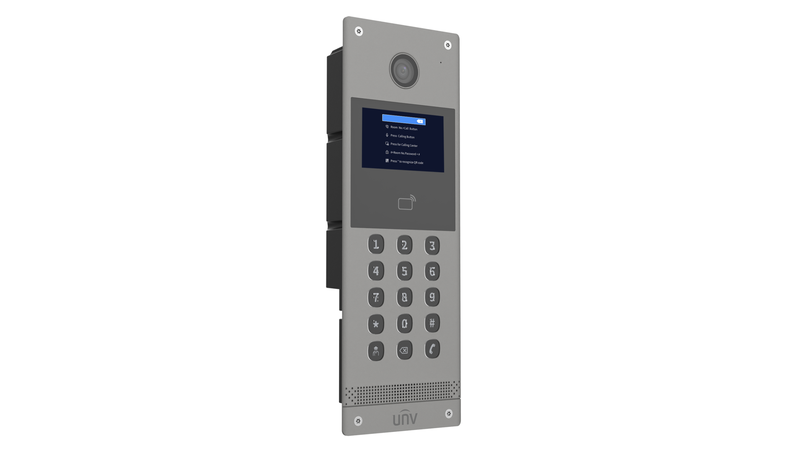 OEU-301S-HMKA – Interphone Vidéo IP, 15 touches, IP65 IK08 – Image 3