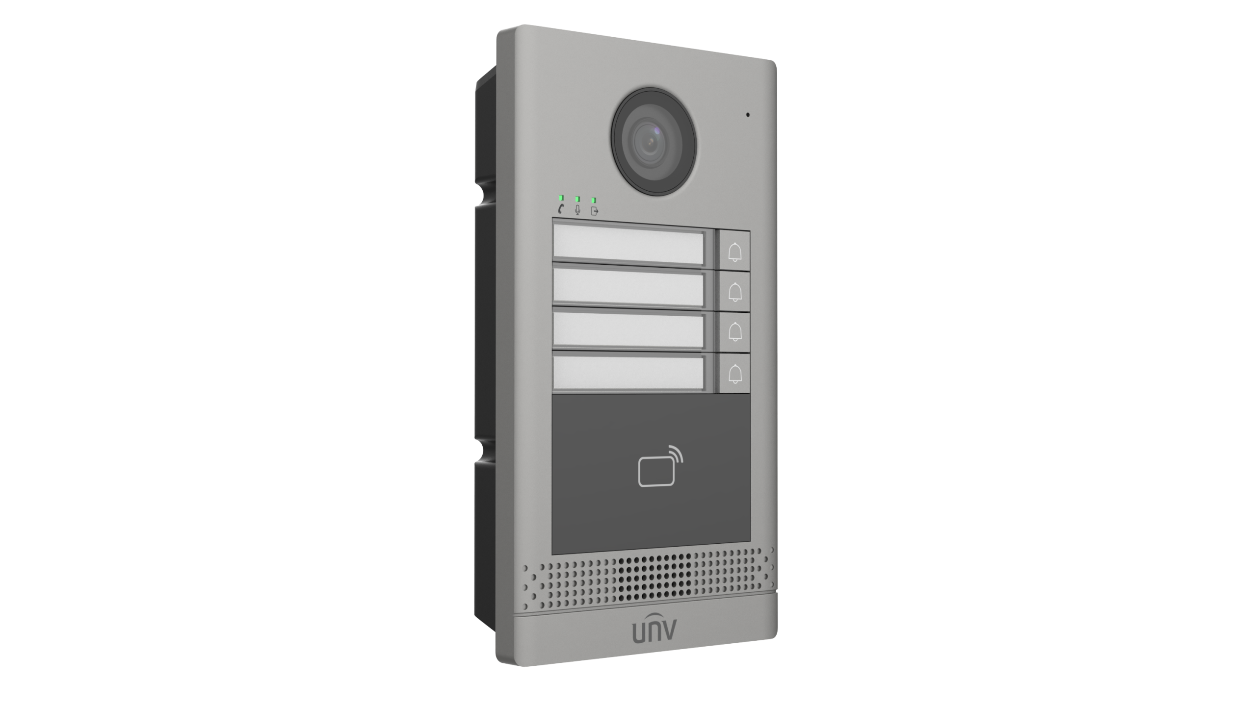 OEU-202S-HMK4 – Interphone Vidéo IP Villa, 4 boutons, IP65 IK08 – Image 3