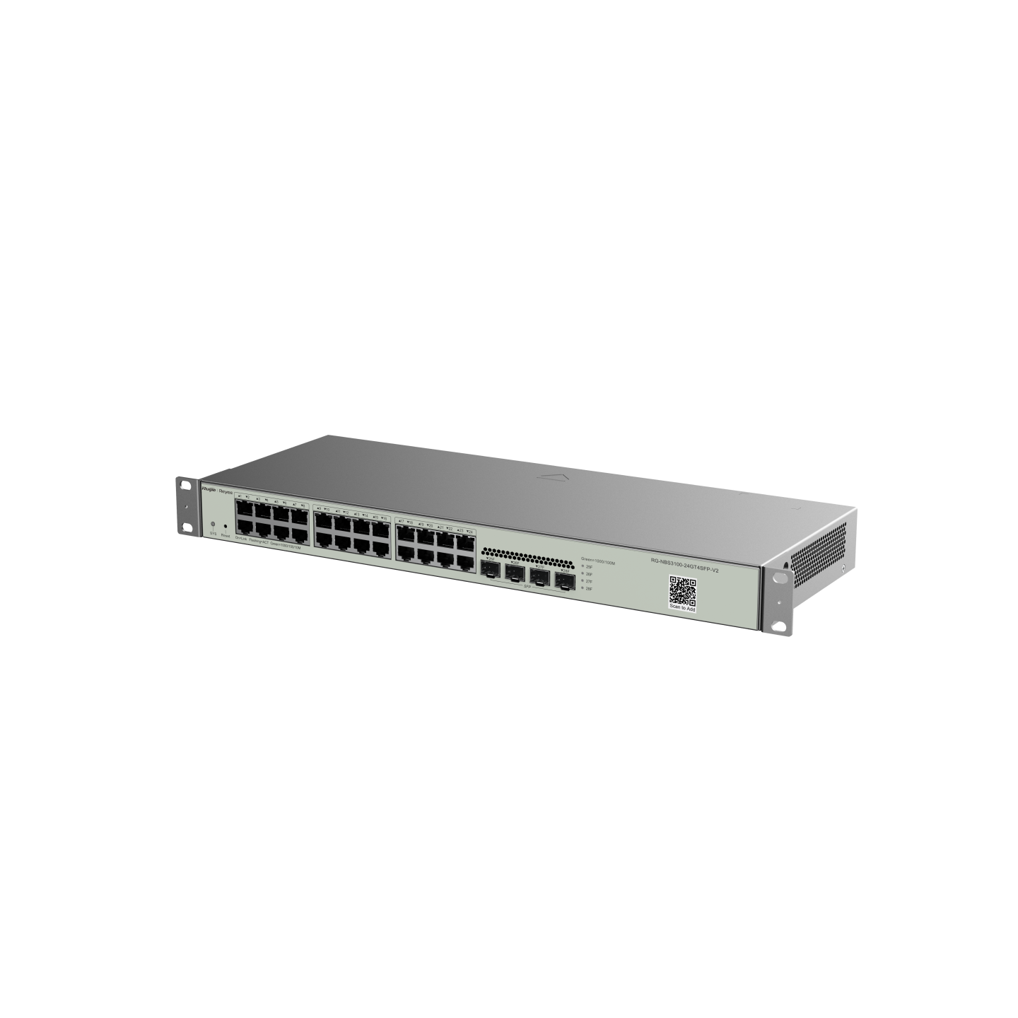 RG-NBS3100-24GT4SFP-V2 – Switch L2+ 28 ports – 56 Gbps – Image 2