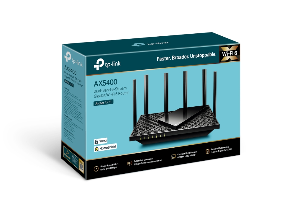 TP-Link Archer AX73 - Boite Emballage